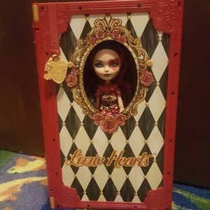 Ever After High Lizzie Heart book play set